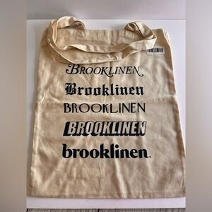 Brooklinen Cotton Canvas Tote Bag New with Tag